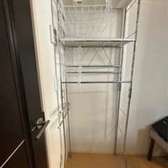 【無料】洗濯機ラック【5月中に引き取り可能な方】の画像