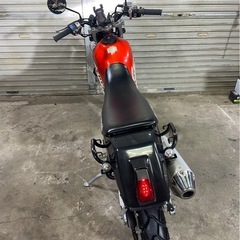 カワサキ スーパーシェルパ250 実働　車体　動画有り　R.S.Vマフラー ETC付 綺麗　純正パーツ付　タイヤバリ山の画像