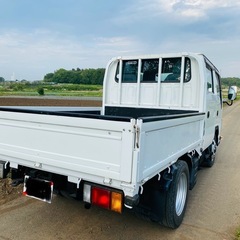 ＊いすゞ　エルフ　4ドアー　W キャブ　4WD＊h26年＊M/T＊1年車検の画像