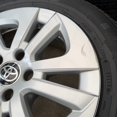 トヨタ プリウス 50 純正 ホイール タイヤ 4本 15インチ 195/65R15 グッドイヤー GOODYEAR EfficentGrip ECO EG01 エフィシェントグリップ
の画像