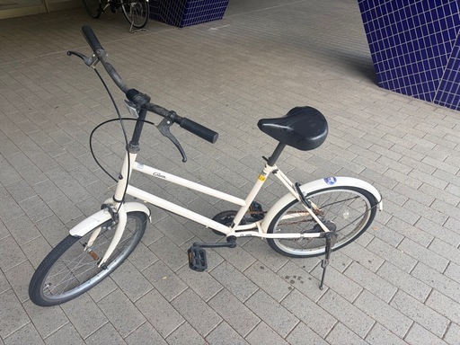 自転車　サイクルあさひ　
クリーム