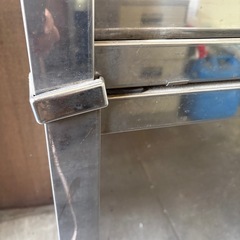 オールステンレス　引き戸式キャビネットの画像