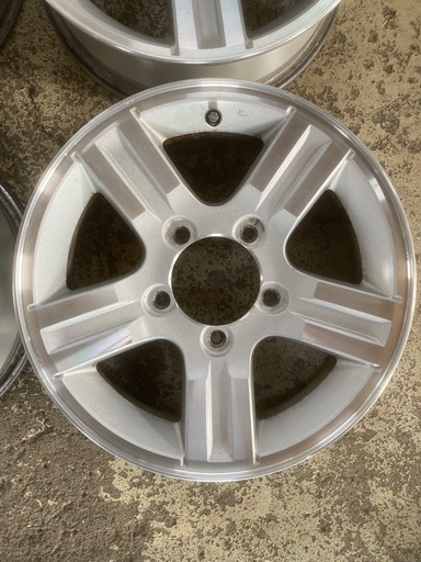 スズキ ジムニー JB23 純正 アルミホイール 4本セット 16x5.5JJ シルバー 5H PCD139.7 OFF+22 