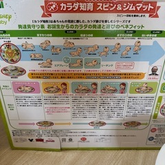 カラダ知育　スピン&ジムマットの画像