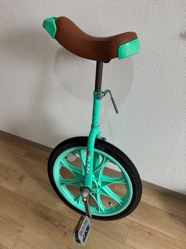 太陽の一輪車 18インチ 一輪車 身長125〜149cm モノサイクロ ライトブルー 子供用 7