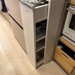 キッチン用小スペース棚の画像