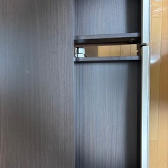 キャビネットゴミ箱収納棚の画像