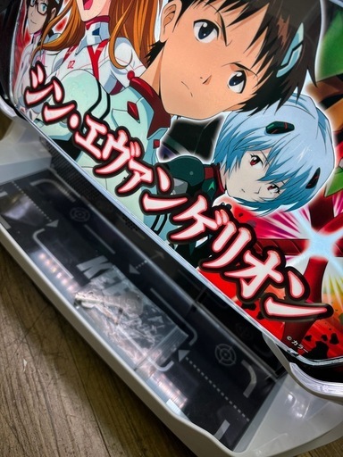 美品 ビスティ L パチスロ シン・エヴァンゲリオン スマスロユニット付き スロット台