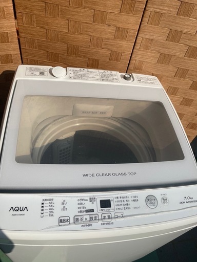 2022年式‼️AQUA?7キロ洗濯機‼️