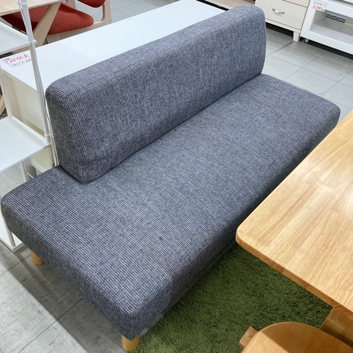 LOWYA ダイニング4点セット　※ソファー座面破れ（小）あり