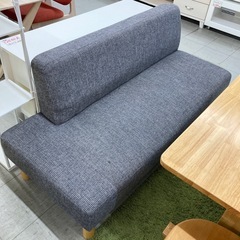 LOWYA ダイニング4点セット　※ソファー座面破れ（小）ありの画像