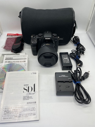【トレファク足立扇店】ﾃﾞｼﾞﾀﾙ一眼ﾚﾌｶﾒﾗ SIGMA SD1 Merrill ﾚﾝｽﾞｾｯﾄ  ﾚﾝｽﾞ:17-50mm 1: