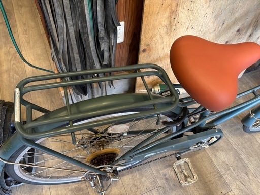 26チンチ　リサイクル自転車　前後新品タイヤ