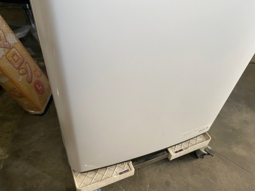 【キズダメージ有り】ハイセンス 2022年製  洗濯機 5.5kg AT-WM5511-WH