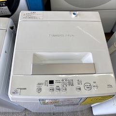 【ジャングル深井店】洗濯機 トウシバ  AW-45M9 2022 4.5㎏ 生活家電 堺市 深井【FU917】の画像