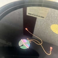 新品　高岡漆器　国指定伝統工芸品お盆の画像