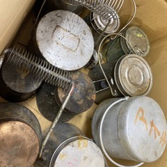 油彩　筆洗器の画像