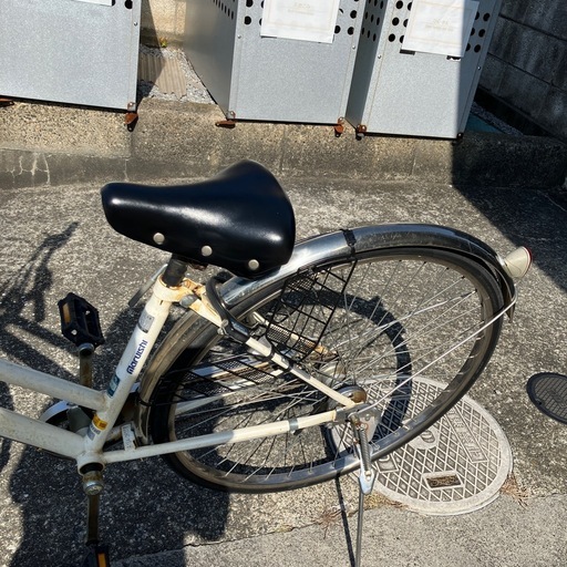 　取引完了　
自転車　ホワイト