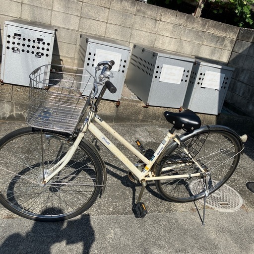 　取引完了　
自転車　ホワイト