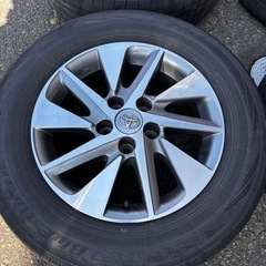 決まりましたトヨタ純正 16インチ アルミホイール 215/65R16 4本 