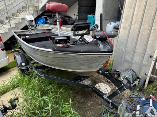 2機魚探付き12ftアルミボート
