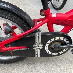 jeepの可愛い自転車です。の画像