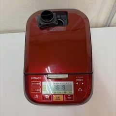 【🐤買取市場 6ヶ月保証】R527 ☀️ HITACHI / 日立 IH炊飯ジャー 5.5合炊き 21年製 RZ-TS105M ⭐ 動作確認済 ⭐ クリーニング済の画像