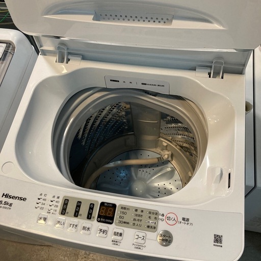 【ジモティー割】ハイセンス 2022年製 5.5kg 洗濯機（ID2161）