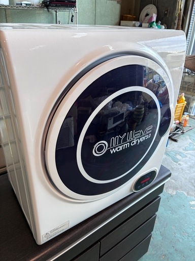 生活家電 【2022年製】my wave warm dryer 3.0 小型衣類乾燥機 動作確認
