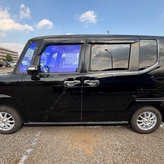 車検取立て！R10/5まで　H25 N-BOXカスタム　G Lパッケージ　ゴーストフィルム施工済　人気のブラックの画像