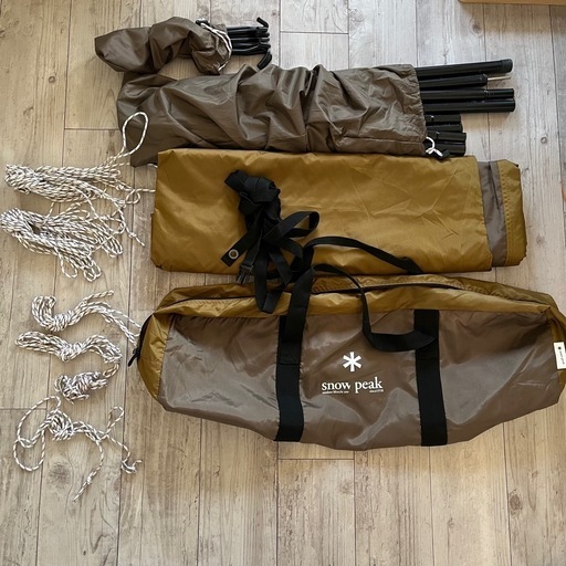 snow peak ヘキサタープL ペグ1本不足 美品