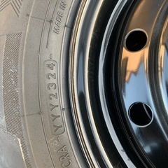 軽バン145/80r 12.80/78 N.LＴタイヤホイルセット4本の画像