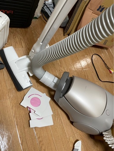 【美品】掃除機+紙パック