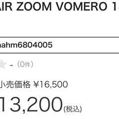NIKEランニングシューズの画像
