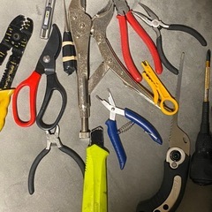 通信工具　　まとめ　　電気工具セットの画像