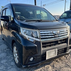 【支払総額22.8万円】h26年式ムーヴカスタム4WD車検令和10年5月機関良好 スマアシ付き 修復歴無し エアコンバッチリ フルセグTV バックカメラの画像