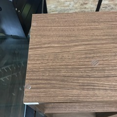 ジャングルジャングル貝塚店　本棚　ニトリ　茶色　ダークブラウン　棚　高さ調節　シンプル　オシャレ　スリム　収納　インテリア　家具　中古　貝塚市　二色浜の画像