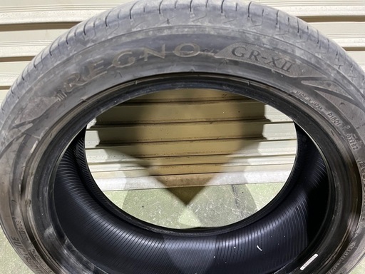 夏タイヤ　BRIDGESTONE ブリヂストン　REGNO レグノ　GR-XⅡ  205/50R17 タイヤ　2021年製　17インチ