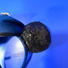 ディズニー ミッキー 卒業 カチューシャ 卒業式 帽子 ブルー 記念の画像