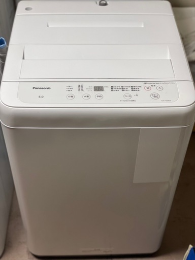 送料・設置込み可　洗濯機　5kg Panasonic 2021年【分解クリーニング済み】