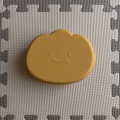 ベビー食器 吸盤付き シリコンボウル (黄色)の画像