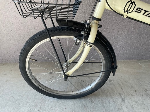 3色から選べる 折りたたみ自転車 セミファットバイク20インチ 6段 20インチ　折りたたみ自転車
