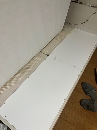 【ニトリ】収納付きシングルベッド　謝礼1000円（分解済み）