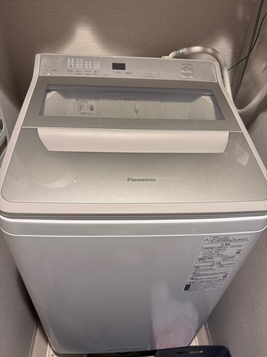 Panasonic 全自動洗濯機 NA-FA80H9 8.0kg シャンパンゴールド