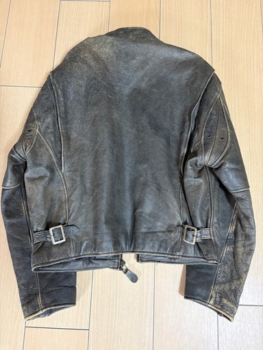 革ジャン シングルライダースジャケット 牛革 バイク