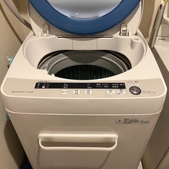 SHARP製洗濯機 ES-GE55Pの画像