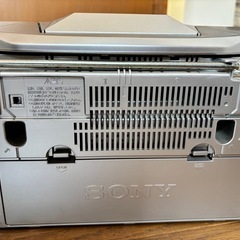SONY ZS-D55 CDラジカセ　の画像