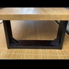 木製ローテーブル美品の画像