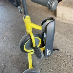 D-bike dax（ダックス） 三輪車 イエロー 折りたたみ可能の画像