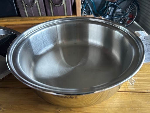 新品 Pinnacle II 2 24cm 両手鍋IH対応 日本製 無水調理 3層鋼